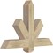 Ekena Millwork Kennewick Rough Sawn Timber Gable Bracket, Douglas Fir, 36"W x 24"H x 4"D x 4"F, 16/12 Pitch GBW036X24X0404KEN00RDF - alternate 5